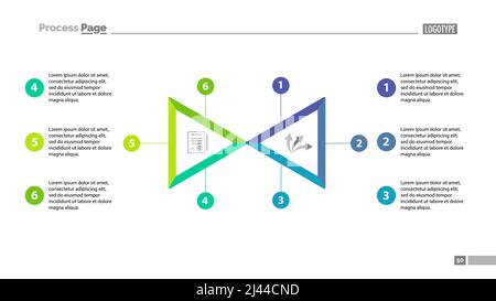 Two triangle segment option chart. Element of diagram, infographic, chart. Concept for business presentation, templates, annual report. Can be used fo Stock Vector