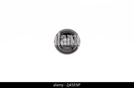 collection of various buttons on white background. each one is shot separately. High quality photo Stock Photo