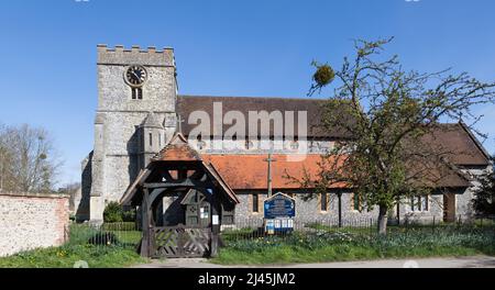 St.Mary's Church, Streatley, Berkshire Stock Photo Alamy