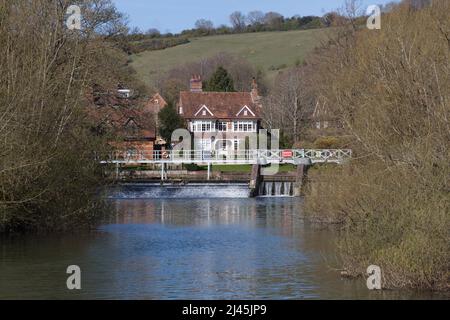 Goring and Streatly Berkshire Stock Photo