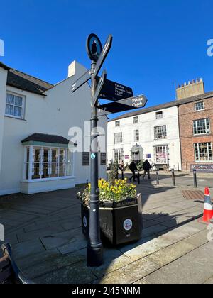 Beaumaris Town Centre Stock Photo