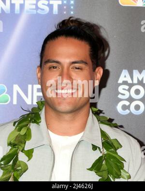 Los Angeles, USA. 11th Apr, 2022. Bronson Varde at the American Song Contest Week 4 Red Carpet at Universal Studios on April 11, 2022 in Los Angeles, CA (Photo by Katrina Jordan/Sipa USA) Credit: Sipa USA/Alamy Live News Stock Photo