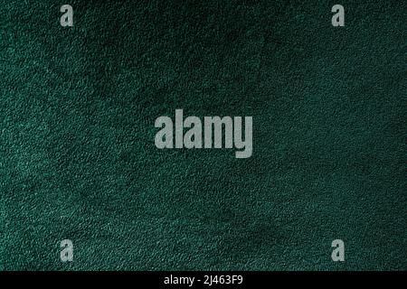 closeup of an elegant dark green velvety, to be used as background Stock Photo