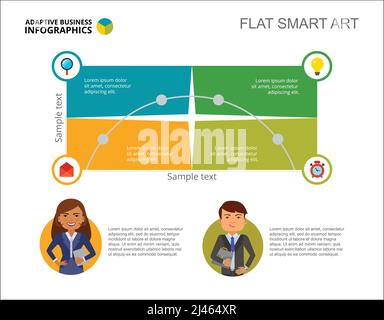 Four Management Options Slide Template Stock Vector Image & Art - Alamy