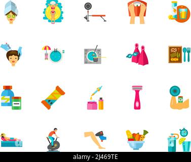 Beauty Icon Set Stock Vector Image & Art - Alamy