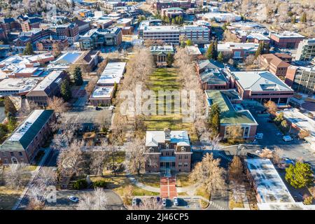 The Quad, University of Nevada Reno, UNR, Reno, NV, USA Stock Photo