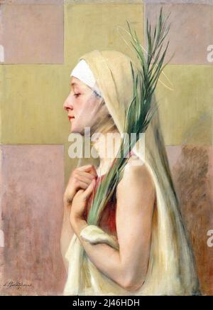 Sarah Paxton Ball Dodson - Une Martyre (Saint Thechla) - 1891 Stock Photo