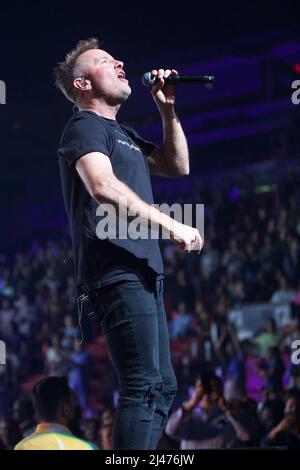 MIAMI, FL - APRIL 11: Chris Tomlin performs on stage on Hillsong United ...