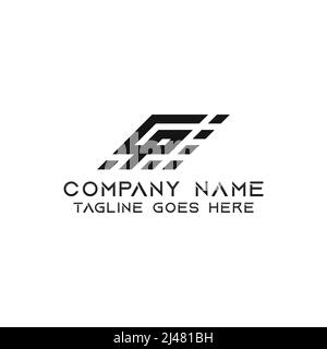 Letter GP logo design template. This logo is very suitable for any kind of business or industry that is engaged in any field. Stock Vector