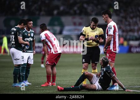 Sao Paulo, Sao Paulo, Brasil. 12th Apr, 2022. Libertadores Soccer