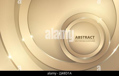Abstract circle gold premium luxury letter J logo design Stock Vector ...