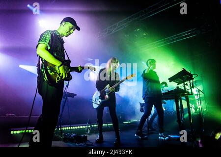 Trentemøller performs live at Razzmatazz to present the new album Memoria on April 12, 2022 in Barcelona, Spain. (Photo by Silvia Isach) Stock Photo