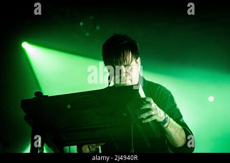 Trentemøller performs live at Razzmatazz to present the new album Memoria on April 12, 2022 in Barcelona, Spain. (Photo by Silvia Isach) Stock Photo