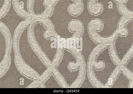 Wallpaper in the style of Baroque. Seamless background. White and black floral ornament. Pattern for fabric, wallpaper, packaging. Stock Photo