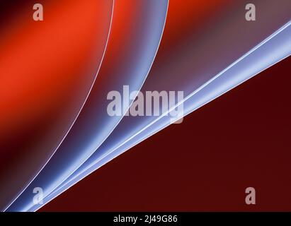 Abstract background made with paper and colored light Stock Photo