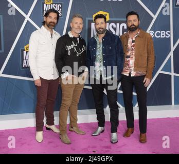 Geoff Sprung and Brad Tursi of Old Dominion perform on the 2024 CMT ...