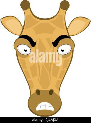 giraffe cartoon face