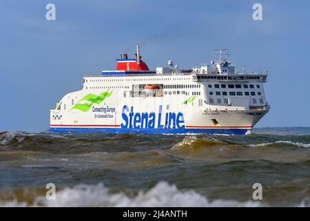 Stena Edda is an E-Flexer ferry operated by Stena Line on the Irish Sea ...