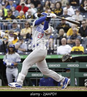 July 5, 2022: Chicago Cubs right fielder Seiya Suzuki #27 hits a two-run  home run in the fifth inning during MLB game between the Chicago Cubs and  the Milwaukee Brewers at American