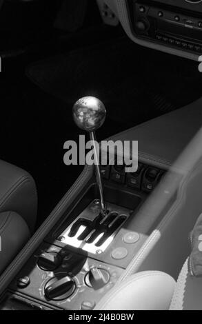Ferrari gear shift Black and White Stock Photos Images Alamy