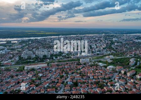 Aerial view of Rousse, Bulgaria Stock Photo - Alamy