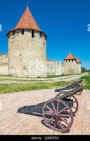 Bender Fortress in Bender (Tighina), Transnistria, Moldova. Stock Photo