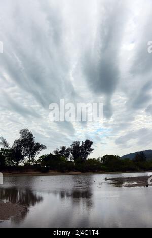 Ham Tin Garden in Pui O, Lantau Island, Hong Kong. Stock Photo