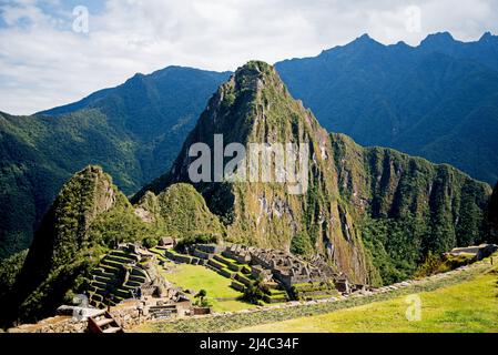 Machu Picchu Cusco region Peru Stock Photo