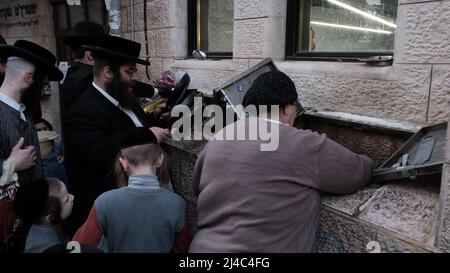 Ultra-Orthodox Jews Immerse New Purchased Cooking Utensils, Prior To ...