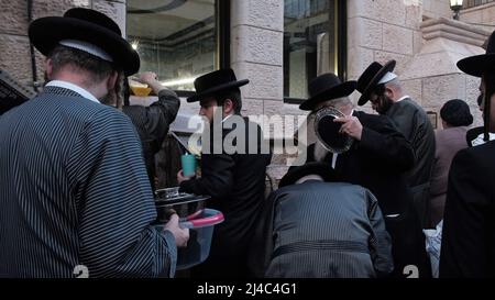 Ultra-Orthodox Jews Immerse New Purchased Cooking Utensils, Prior To ...