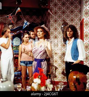 Die nächste Party kommt bestimmt, Unterhaltungs-Sendereihe, Deutschland 1978 - 1979, Mitwirkende: Elisabeth Volkmann Stock Photo