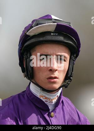 Jockey Rossa Ryan on day three of the bet365 Craven Meeting at Newmarket Racecourse, Newmarket. Picture date: Thursday April 14, 2022. Stock Photo