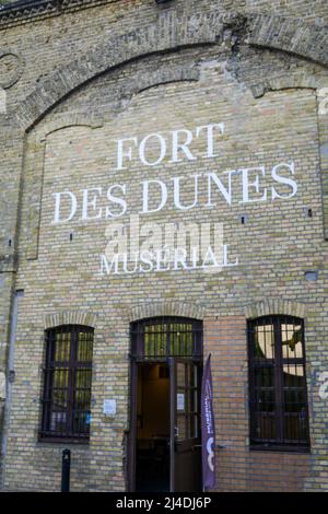 Fort des Dunes - Dunes Fort, Leffrinckoucke, Nord, Hauts-de-France, France Stock Photo