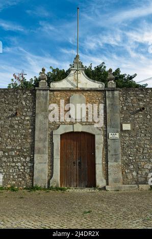 Cacela Velha Antique Fortress in Algarve, Portugal Stock Photo