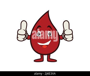 Humbly and Friendly Blood Recommending Gesture Vector Stock Vector