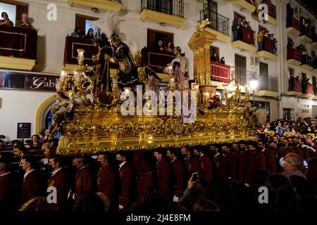 Semana Santa and the Easter processions in Velez-Malaga Stock Photo