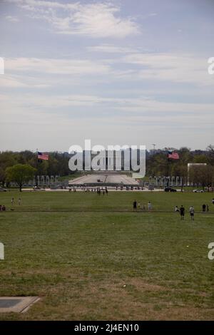 Lincoln Memorial in Washington DC Stock Photo