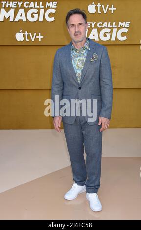 Westwood, USA. 14th Apr, 2022. David Arquette at the ‘They Call Me Magic' Screening held at the Regency Village Theatre on April 14, 2022 in Westwood, CA. © Janet Gough/AFF-USA.COM Credit: AFF/Alamy Live News Stock Photo