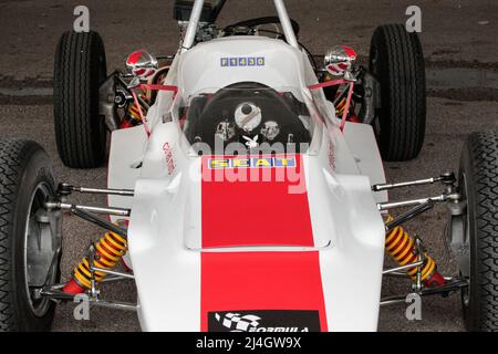 Selex ST3 driven by Carles Miro in the Formula Seat 1430 chamionship in 1975 in Spain Stock Photo