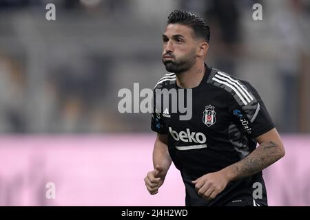 ISTANBUL - Umut Meras of Besiktas JK during the Turkish Super Lig match  between Besiktas AS and Kasimpasa AS at Vodafone Park on January 7, 2023 in  Istanbul, Turkey. AP