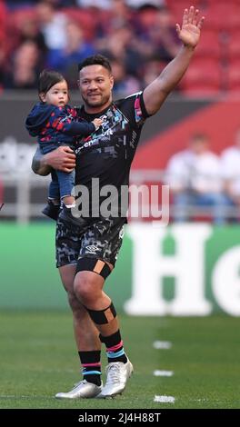 Bristol, UK. 15th April 2022, Ashton Gate Stadium, Bristol, South ...