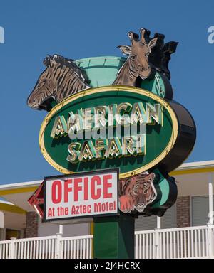 Wildwood, New Jersey neon sign Stock Photo