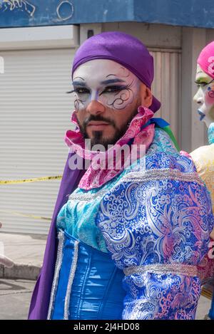 Mardi Gras parade, Ponce,PR Stock Photo