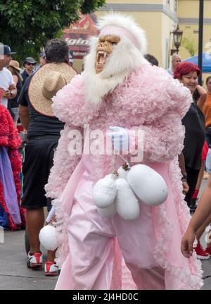 Mardi Gras parade, Ponce,PR Stock Photo