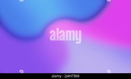 Soft Colourful Wavy Abstract Noise Blue Purple Background Stock Photo