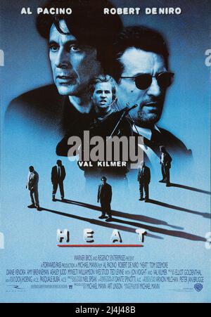 Robert de Niro, Val Kilmer / Heat 1995 directed by Michael Mann Stock