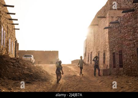 Mauritania, Chinguetti, old town Stock Photo