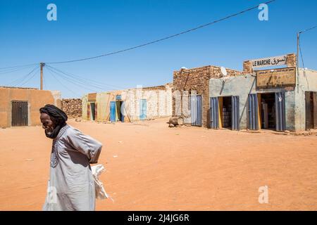 Mauritania, Ouadane, World Heritage village Stock Photo