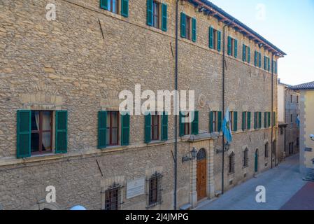 Palazzo Begni in Citta di San Marino. Stock Photo