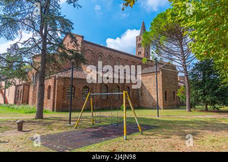 Basilica of San Giovanni Evangelista in Ravenna, Italy. Stock Photo